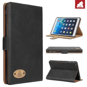 Leather iPad Case Smart Cover Pro 12.9 11 10.9 10.2 9.7 5th 7th 8th Gen Air Mini - Picture 1 of 58