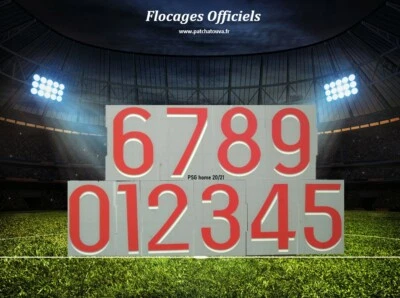 France flocage officiel monblason numéro short home Ligue 1 PSG 2020/21 Mbappé