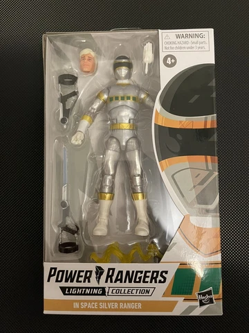 Power Rangers Lightning Collection IN SPACE SILVER RANGER Zhane Cover