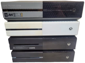 Microsoft Xbox One Game Console Job Lot Of 4 Units Untested Missing Parts - Picture 1 of 10