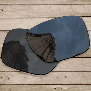 hdhut Polarized Replacement Lenses for-Oakley Gascan Sunglasses Black IR Mirror - Picture 1 of 7