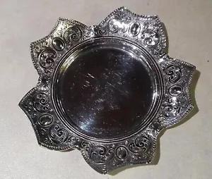 Vintage Silverware W.D. & Co. Tray Dish English Manufacture - Picture 1 of 5