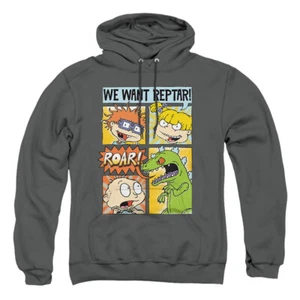 RUGRATS WE WANT REPTAR! Licensed Adult Hooded & Crewneck Sweatshirt SM-3XL - Picture 1 of 6