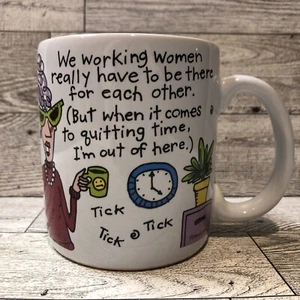 Taza American Greetings Mujer Trabajadora Dibujos Animados Diseñadores Colección Oficina 3.5x3" - Imagen 1 de 9