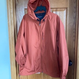 Eddie Bauer Full Zip Windbreaker Jacket Mens Size Large - Picture 1 of 5
