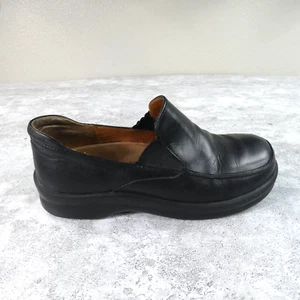 Footprints Shoe Womens 37 Black Clog Birkenstock Slip On Comfort Casual - Picture 1 of 14