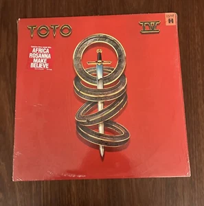 TOTO IV Original Vintage 1978 LP Vinyl Hype Sticker Shrink Rosanna Africa Exc. - Picture 1 of 10