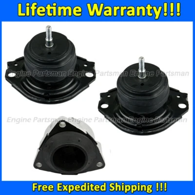 K3180 Motor & Trans Mount Set For 2011-2016 Jeep Grand Cherokee 3.6L 5.7L RWD - Image 1 of 4