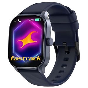 FASTRACK Limitless FS1 Pro 1.96" Super Amoled Arched Display Smartwatch (Blue)