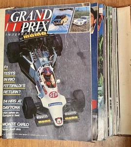 1984 Grand Prix international Set magazine 11 Issues No. 74-84 Feb 84-July 84 - Picture 1 of 20