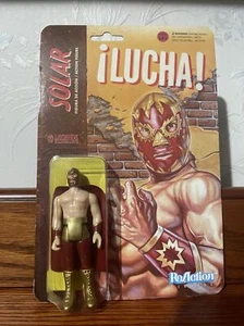LUCHA! Super 7 Reaction SOLAR with Cape Figure Legends of Lucha Libre Wrestling - Picture 1 of 2