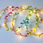 2-10m Ivy Leaves Garland Led String Fairy Lights Leaf Xmas Party Wedding Decor