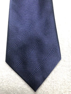 CORBATA CEZANI HOMBRE SÓLIDO AZUL MARINO 3,75 X 57 Foto 1 de 4