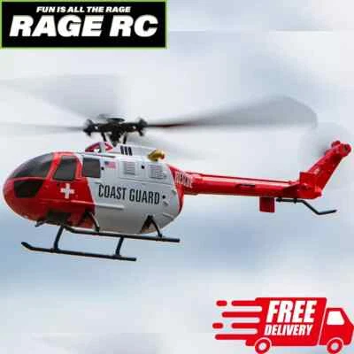 Rage RC Hero-Copter 4 Blade RTF Helicopter Coast Guard w/ carry case RGR6050 - Image 1 of 4