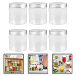 6Pcs Mouth Mason Household Mason Jars Home Essentials Kitchen Storage Home USA - Picture 1 of 12