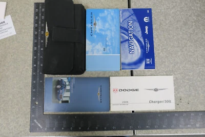 Chrysler 300 Manual del Propietario 2009 Navegación Libro Set 09 Envío Gratis OM803 Foto 1 de 2