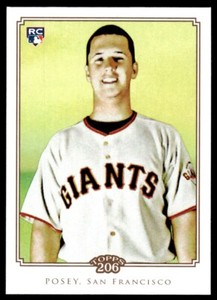 2010 Topps 206 Buster Posey Rookie San Francisco Giants #193 R134