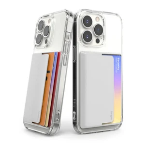 Ringke [Side Slot Card Holder] for Phone Case | Stick on Wallet for Credit Card - Picture 1 of 97