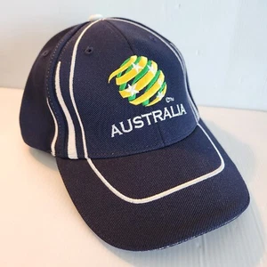 Australian Socceroos Blue Baseball Cap Hat Official Authentic Product Size 58 - Picture 1 of 9