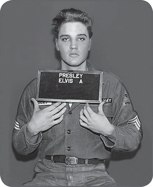 Manta de visón súper suave de regalo de vellón talla Queen Elvis Presley Mugshot Mugshot Mugshot Mug  Foto 1 de 1