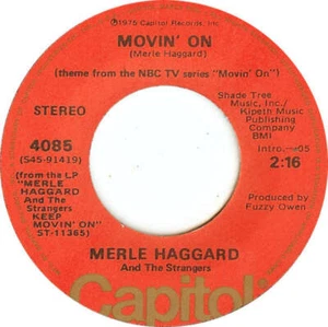 Merle Haggard And The Strangers - Movin' On / Here In Frisco (7") - Picture 1 of 2