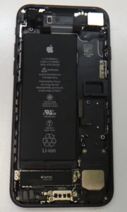 Genuine Apple iPhone7 (A1660) 4.7in-Jet Black Grade B Housing +Battery+Cameras - Picture 1 of 4