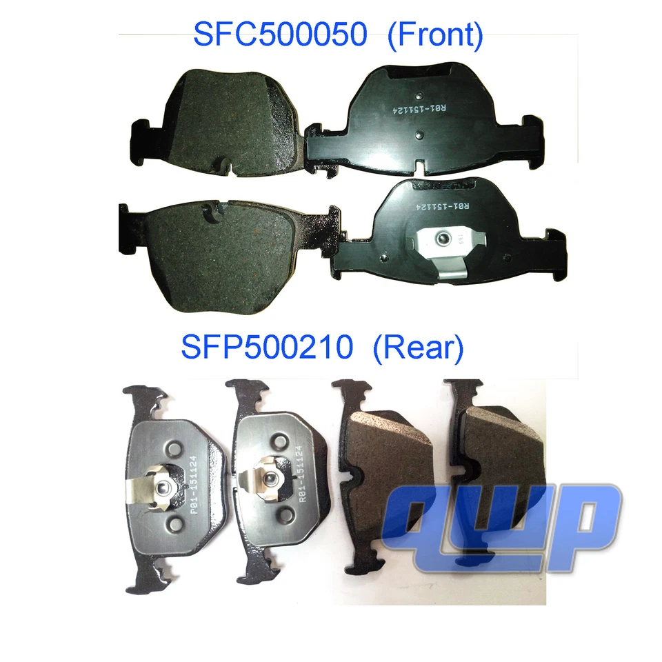 Juego de pastillas de freno delanteras y traseras para Land Rover Range Rover 2003-2005 SFC500050 Foto 1 de 1