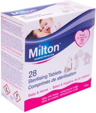 Milton Sterilising Tablets - 28 Tablets - Pack of 6