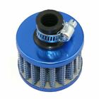 Universal AIR BREATHER FILTER-BLUE 12mm Neck &Clamp For Toyota VW Audi Opel Seat