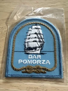 Vintage Dar Pomorza Ship Cloth Patch Badge Patch Canada - Picture 1 of 6
