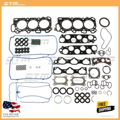 Full Gasket Set For 08-17 Acura RDX TL TSX Honda Odyssey Accord 3.5L - Image 1 of 4