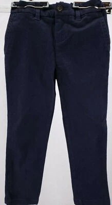 Pantalones chinos POLO Ralph Lauren para niñas 4 algodón elástico cintura ajustable nuevos con etiquetas $39 Foto 1 de 4