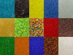 4mm Matte Opaque & Frosted glass seed beads (size 6/0) 50g pk, Buy 4 Get 1 Free - Picture 1 of 34