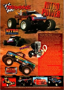 Traxxas RC Nitro Estampida y Halcón Impresión Anuncio Arte de Pared Decoración Efímera - Imagen 1 de 1