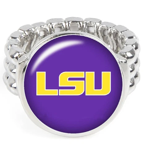 LSU Lousiana State University Tigers Gift Mens Womens College Ring Fits All D2 Cover