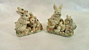 2 Stück - K's Sammlung Hase Mama und Baby Figuren  - Bild 1 von 7