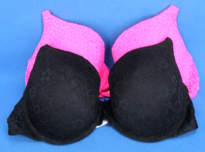 Lote de sujetador push up acolchado con aros No Boundaries talla 34DD #E7773 Foto 1 de 4