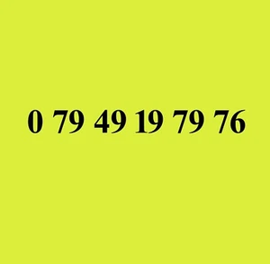 New EE sim card EASY MOBILE PHONE NUMBERS MEMORABLE - Zdjęcie 1 z 1