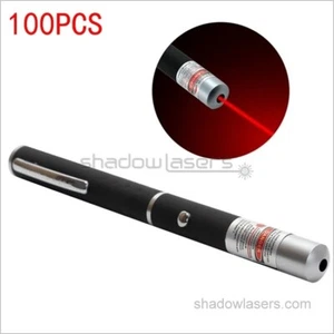 100PCS Wholesale RP1 5mW 650nm Red Laser Pen Laser Pointer Cat Teasing Pen US - Picture 1 of 10
