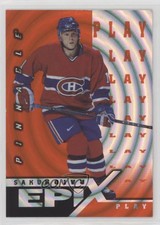 1997-98 Pinnacle Epix Orange Play Saku Koivu #E10