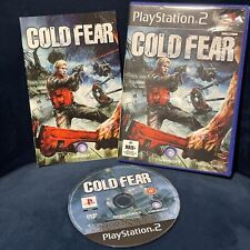 Cold Fear 18+ PlayStation 2 PS2  With Manual Mint Disc. Free Tracking In Aust.