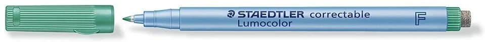 LUMOCOLOR 305-F5 - UNIVERSALSTIFT - CORRECTABLE - GRÜN - STAEDTLER # NEU OVP - Bild 1 von 1
