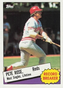 1985 Topps - Record Breaker #6 Pete Rose - Picture 1 of 2