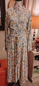 Zara Dress Elephant ear pattern florals - Picture 1 of 5