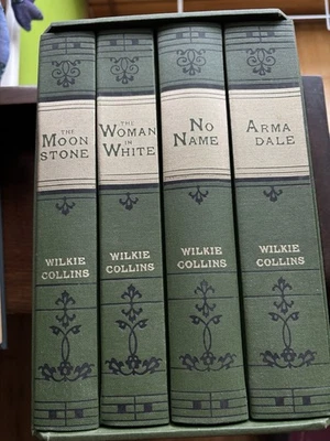 Willkie Collins Folio Society Box Set Four Mysteries Hardback Vintage  - Image 1 of 2