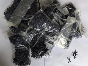 JOB LOT ~ Approx. 8000 navy blue narrow ribbon bows - Picture 1 of 6