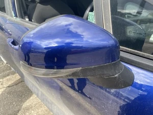 Ford Fiesta Mk8 St-line Hatchback 2017-2018 Driver Side Wing Mirror In Blue - Picture 1 of 2