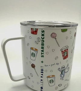 BRANDNEU Starbucks x Roller Rabbit Edelstahl Travel Mug 12oz 2025  - Bild 1 von 1
