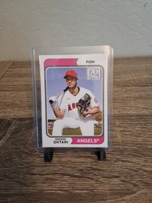 2021 Topps Update 70 Years of Topps Baseball #70YT-24 Shohei Ohtani LA Angels - Image 1 of 2