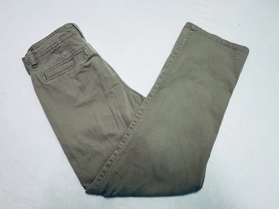 Calça elástica Gloria Vanderbilt feminina tamanho 6 média bronzeada mistura de algodão - Imagem 1 de 4